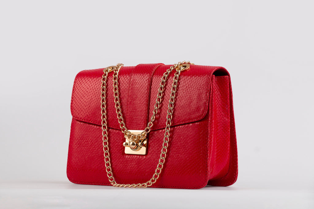 Medium Size Red / Pink Shoulderbag