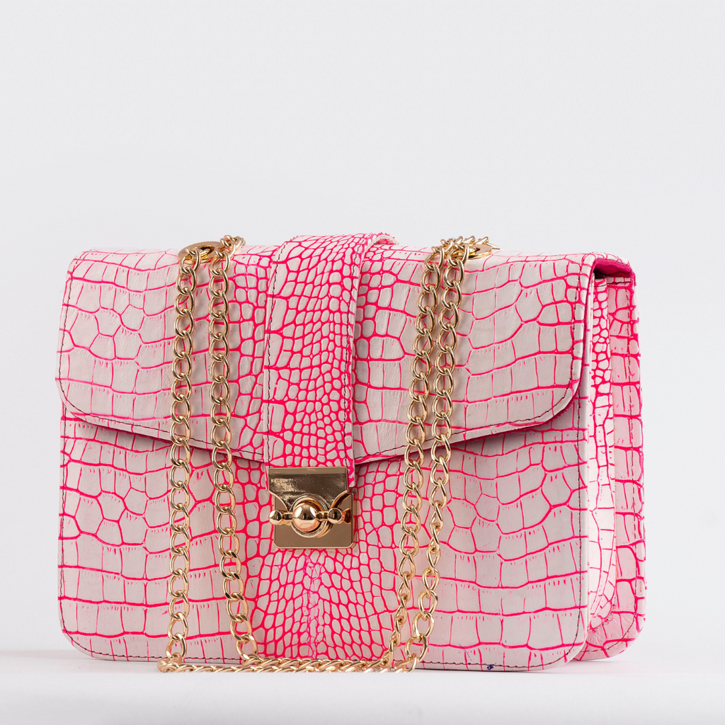 Medium Size Red / Pink Shoulderbag